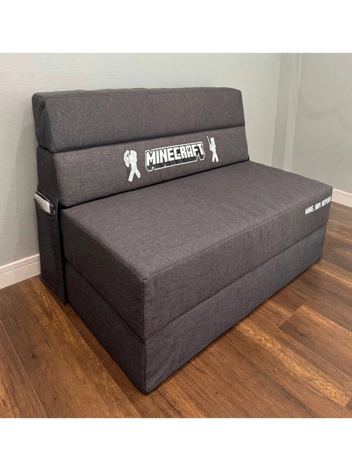 Canapé-lit dépliant pour enfants et invités 'Minecraft' ROBA - Kiabi