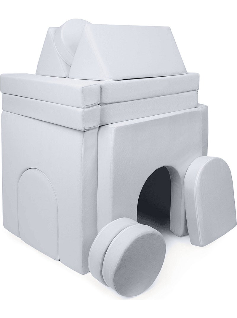 Canapé modulable enfants Blanc - Kiabi