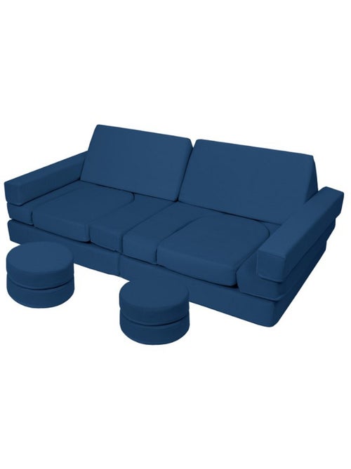 Canapé modulable enfants marine - Kiabi