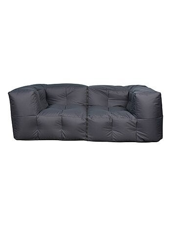 Canapé modulable extérieur imperméable 90 x 180 cm gris clair