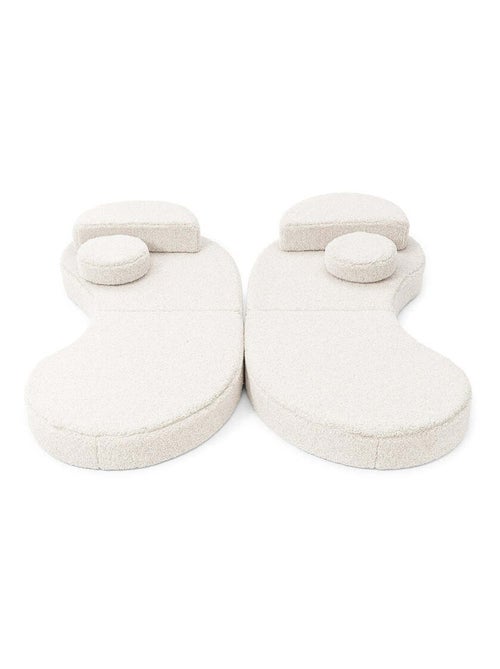 Canapé modulable pour enfants – Coccolo- BLANC SALE - Kiabi