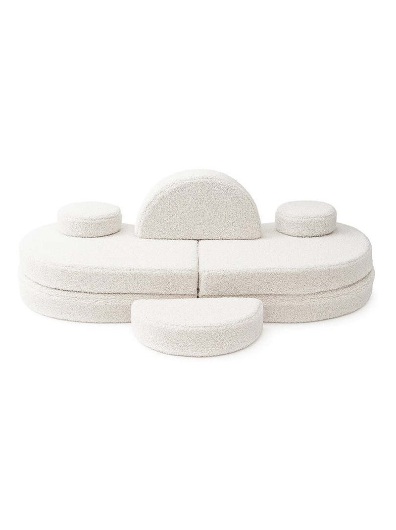 Canapé modulable pour enfants – Coccolo- BLANC SALE Blanc - Kiabi