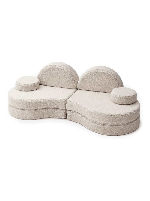 Canapé modulable pour enfants – Coccolo- GRIS CLAIR - Kiabi