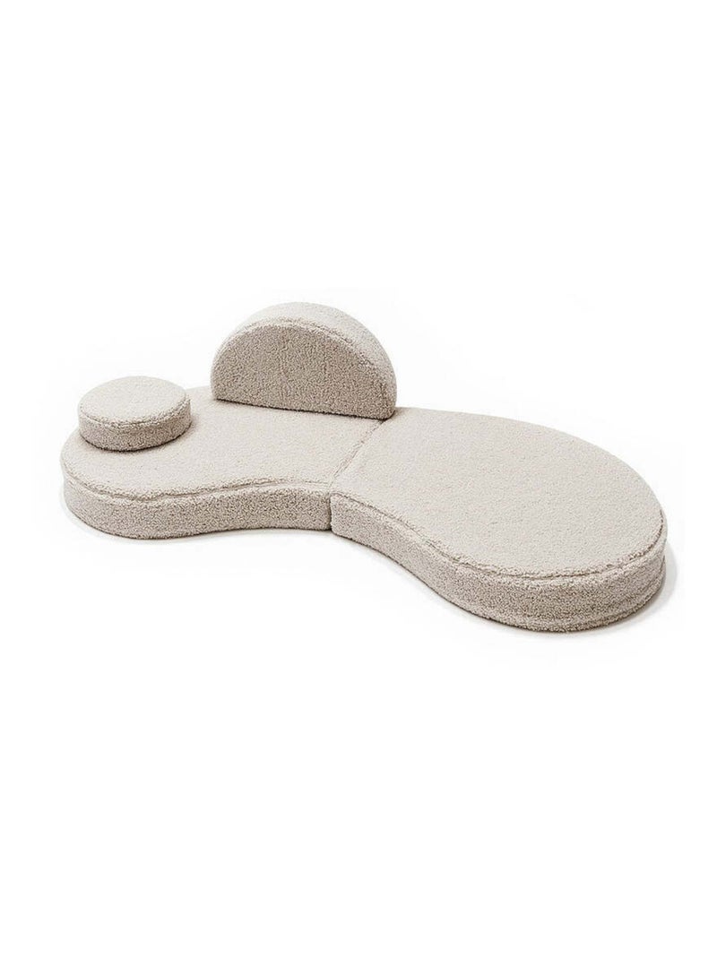 Canapé modulable pour enfants – Coccolo- GRIS CLAIR Gris Gris clair - Kiabi