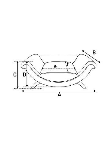 Canape pour chien ou chat sofa dingo