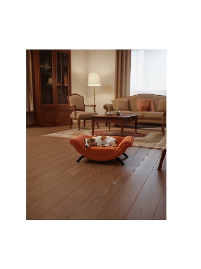Canape pour chien ou chat Sofa Dingo Orange - Kiabi