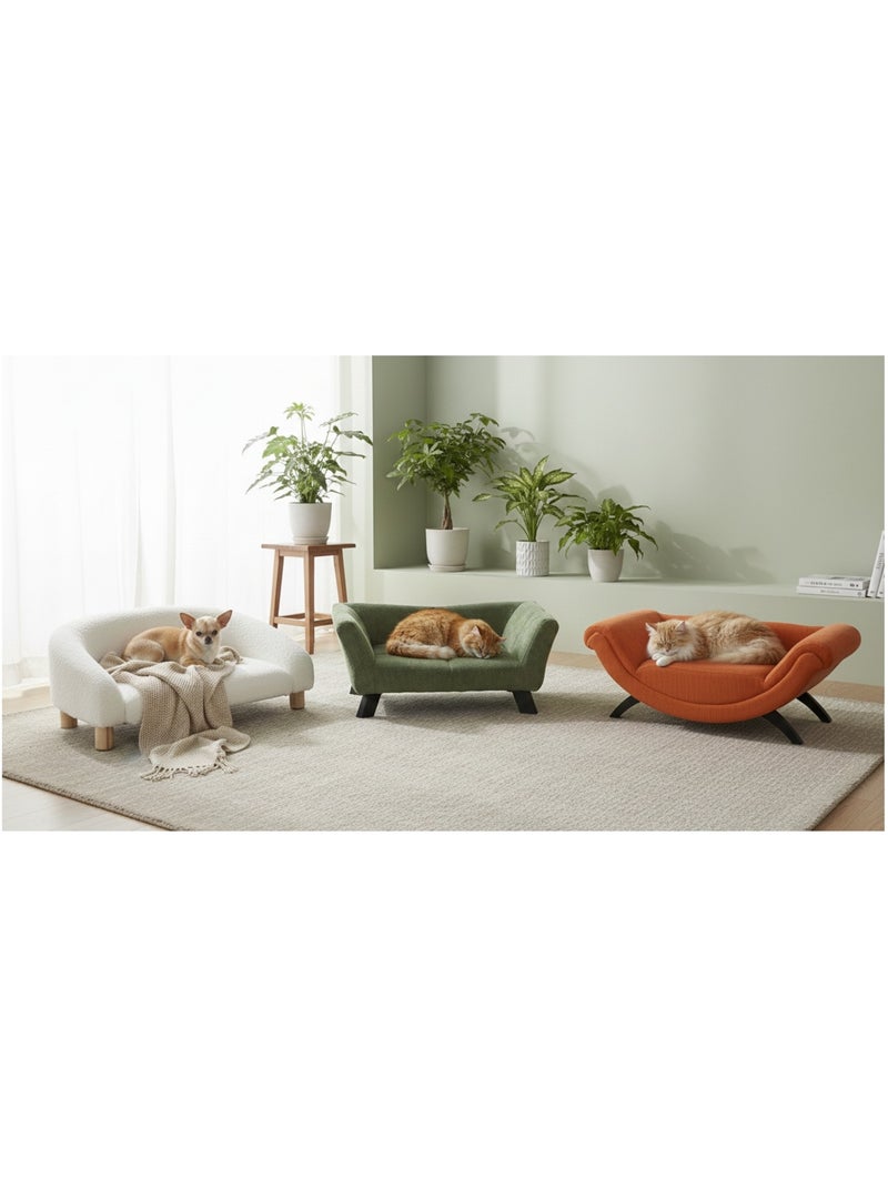 Canape pour chien ou chat Sofa Dingo Orange - Kiabi