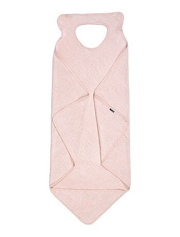 Candide - Cape de bain tablier XXL Parent/Bébé en viscose - 100x100 cm - Vert d'eau
