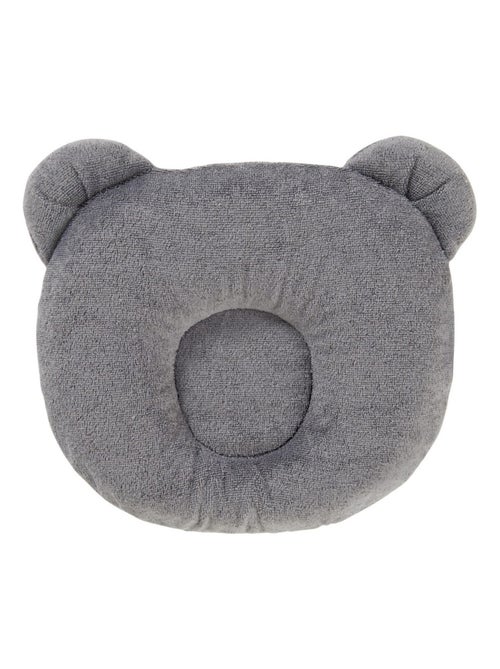 Candide - Coussin cale tête bébé P'tit Panda - Gris foncé - Kiabi