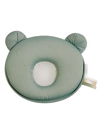 Candide - Coussin cale tête bébé P'tit Panda Air+ Kaki