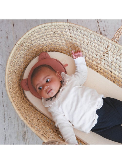 Candide - Coussin cale tête bébé P'tit Panda Air+ Marsala - Kiabi