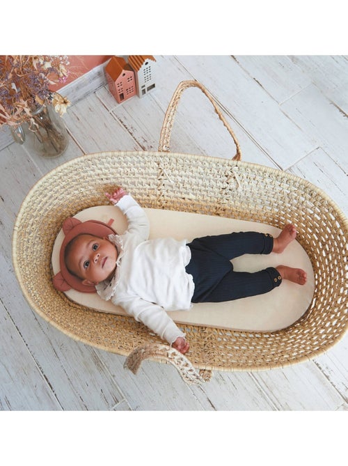 Candide - Coussin cale tête bébé P'tit Panda Air+ Marsala - Kiabi