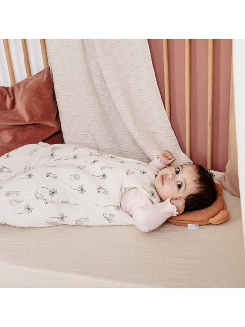 Candide - Coussin cale tête bébé P'tit Panda cassonade - Kiabi