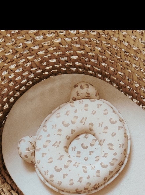 Candide - Coussin cale tête bébé P'tit Panda Léopard - Kiabi