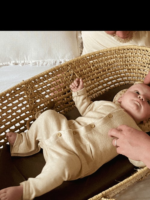 Candide - Coussin cale tête bébé P'tit Panda Léopard - Kiabi