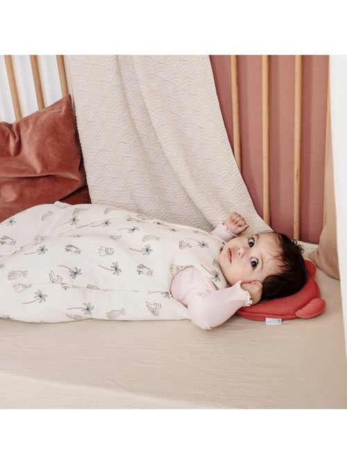 Candide - Coussin cale tête bébé P'tit Panda Marsala - Kiabi