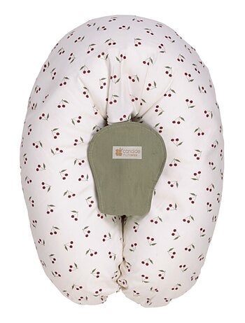 Candide - Coussin d'allaitement et de grossesse 3en1 Multirelax Cerises