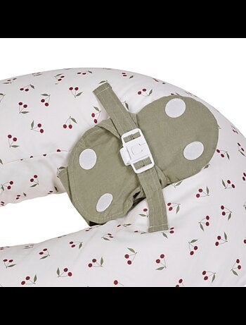 Candide - Coussin d'allaitement et de grossesse 3en1 Multirelax Cerises