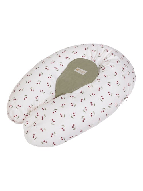Candide - Coussin d'allaitement et de grossesse 3en1 Multirelax Cerises - Kiabi