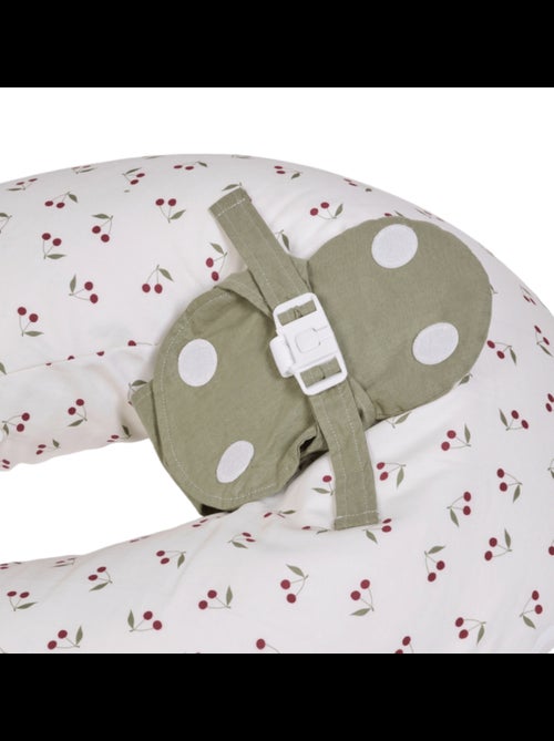 Candide - Coussin d'allaitement et de grossesse 3en1 Multirelax Cerises - Kiabi