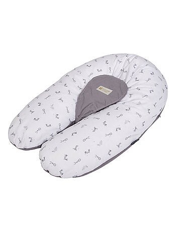 Candide - Coussin d'allaitement et de grossesse 3en1 Multirelax Lapins