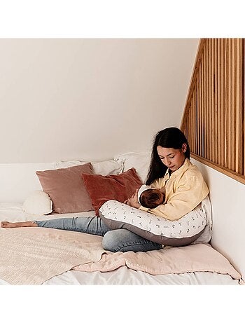 Candide - Coussin d'allaitement et de grossesse Lapins