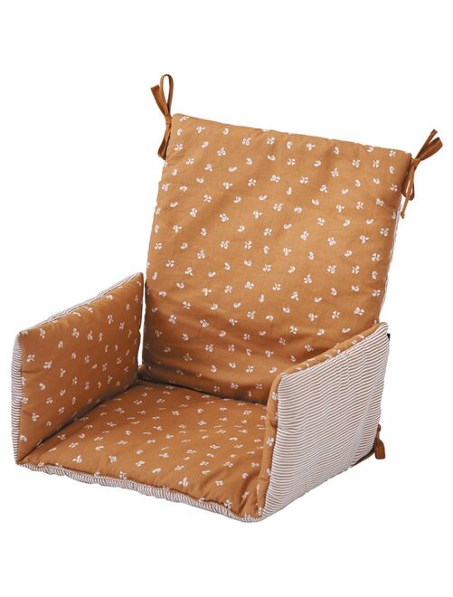 Candide - Coussin de chaise haute bébé tissu réversible - Kiabi