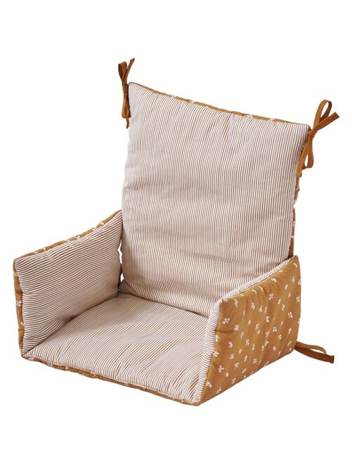 Candide - Coussin de chaise haute bébé tissu réversible - Kiabi