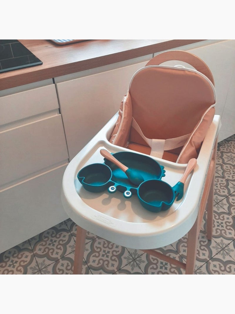 Candide - Coussin de chaise Orange - Kiabi