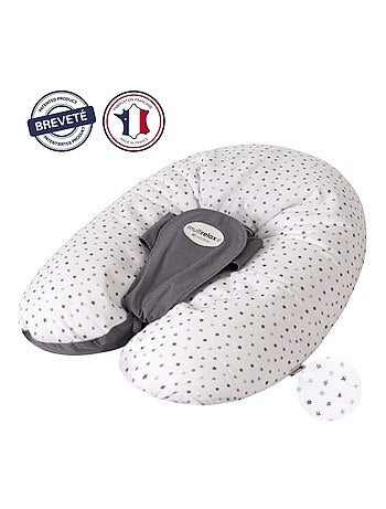 Candide - Coussin de maternité et d'allaitement Multirelax étoiles multicolores