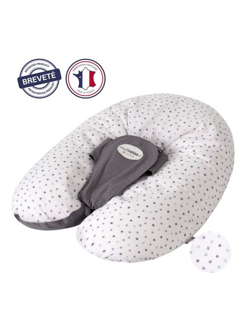 Candide - Coussin de maternité et d'allaitement Multirelax étoiles multicolores - Kiabi