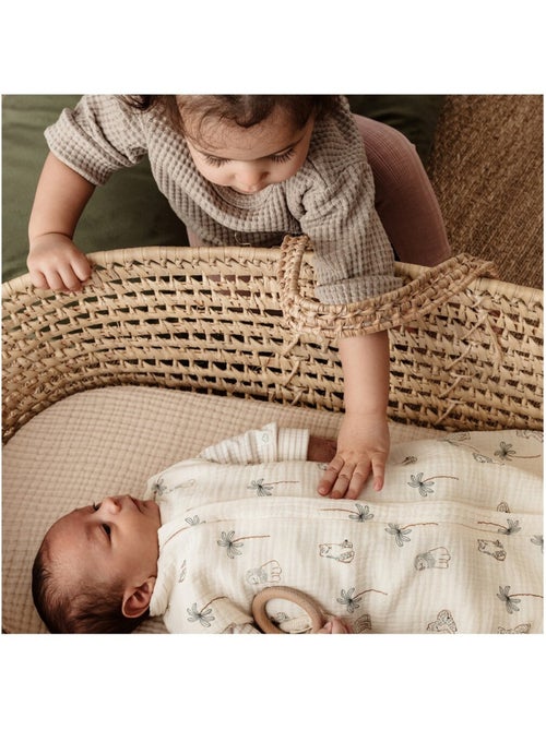 Candide - Gigoteuse d'emmaillotage 2en1 Léo & Maya - 55 cm - Kiabi