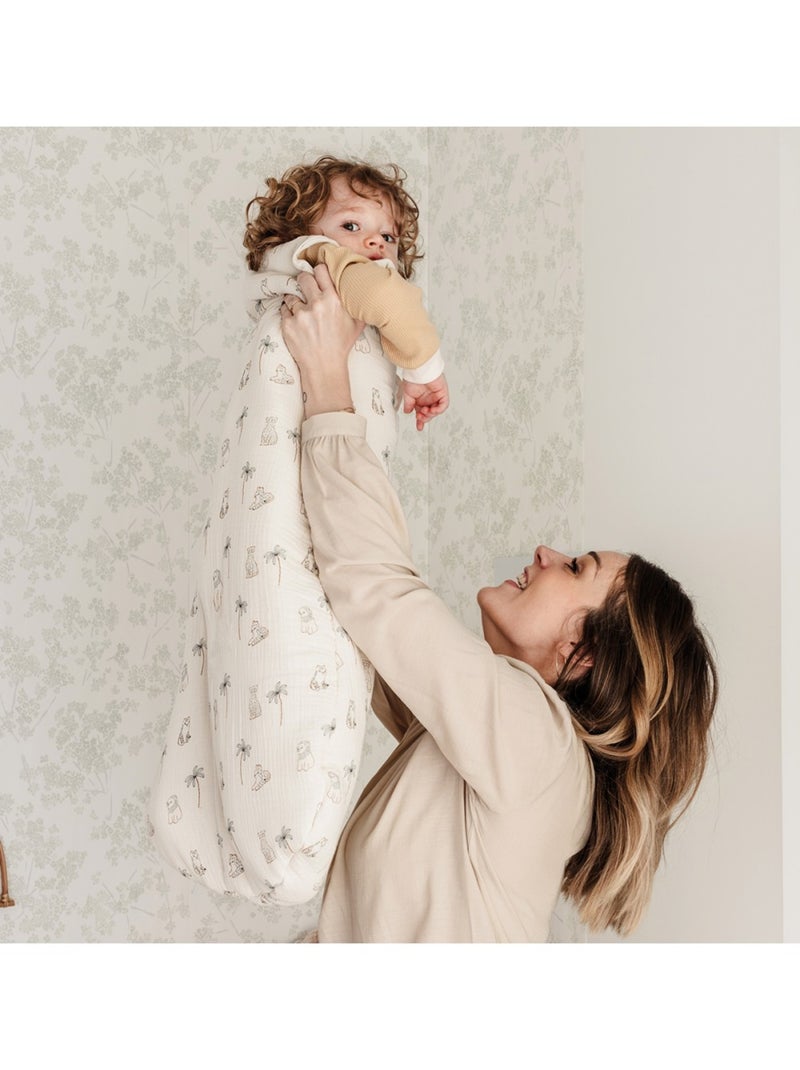 Candide - Gigoteuse été 9-24 mois Léo & Maya - 90 cm Bleu Ecru - Kiabi