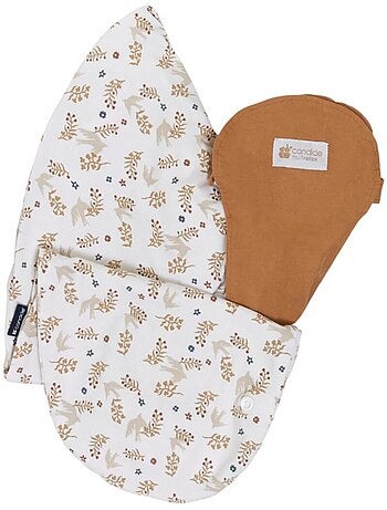 Candide - Housse coussin d'allaitement et de grossesse multirelax colombes