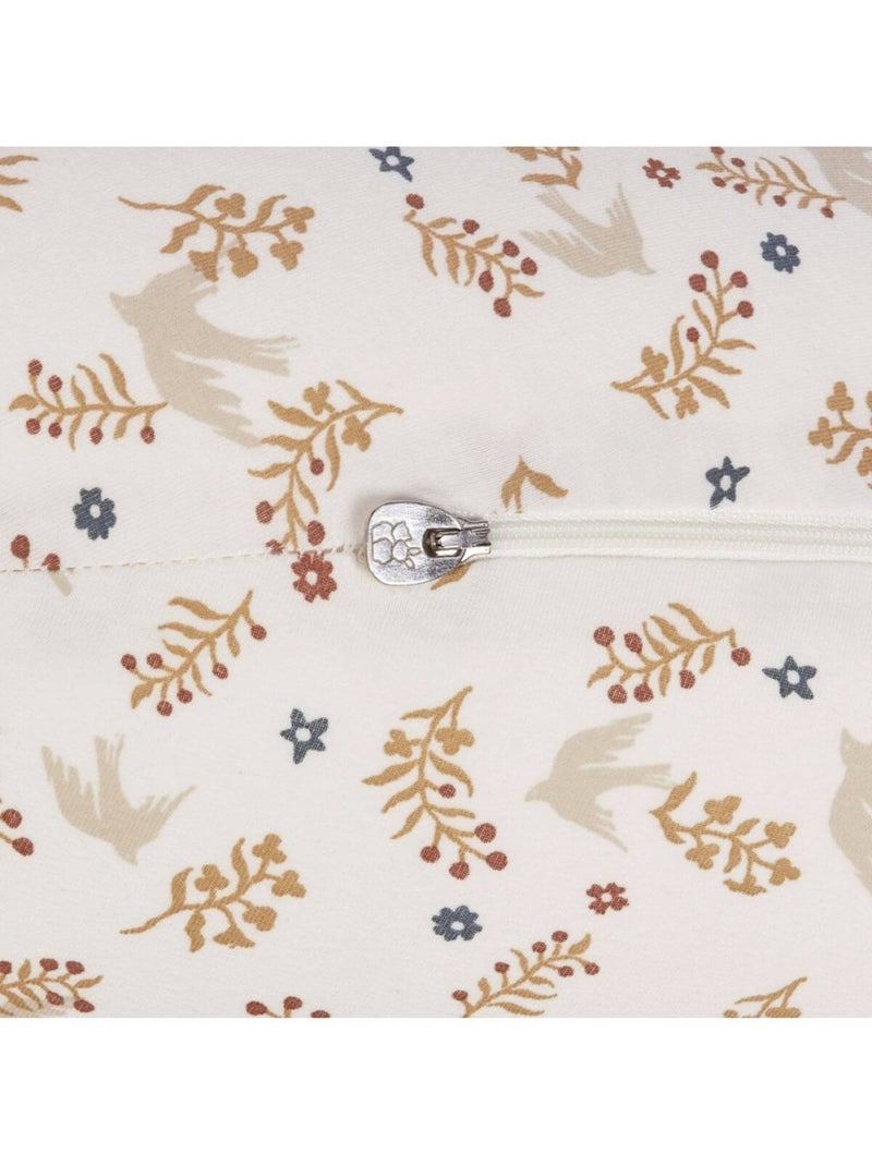 Candide - Housse coussin d'allaitement et de grossesse multirelax colombes Ecru - Kiabi