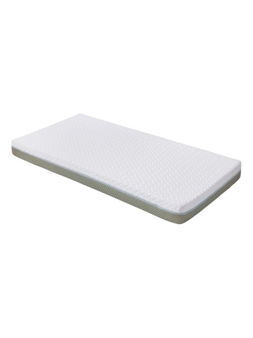 Candide - Matelas 70x140 cm pour lit bébé Aloé Vera - Peaux fragiles - Déhoussable à 360° - Kiabi