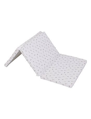 Candide - Matelas bébé pliant 3 parties 60x120 cm - Lapins