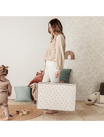 Candide - Matelas bébé pliant 3 parties 60x120 cm - Lapins