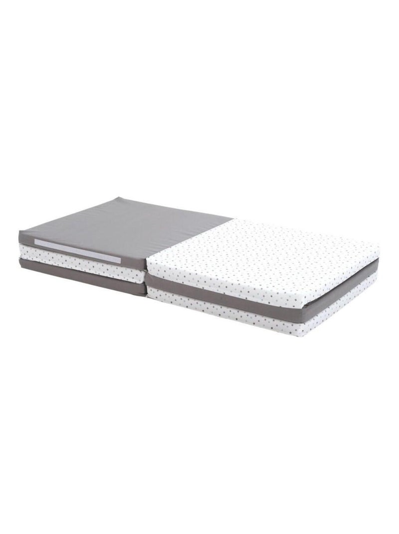 Candide - Maxi tapis de jeu b?b? Etoiles grises Blanc Gris - Kiabi