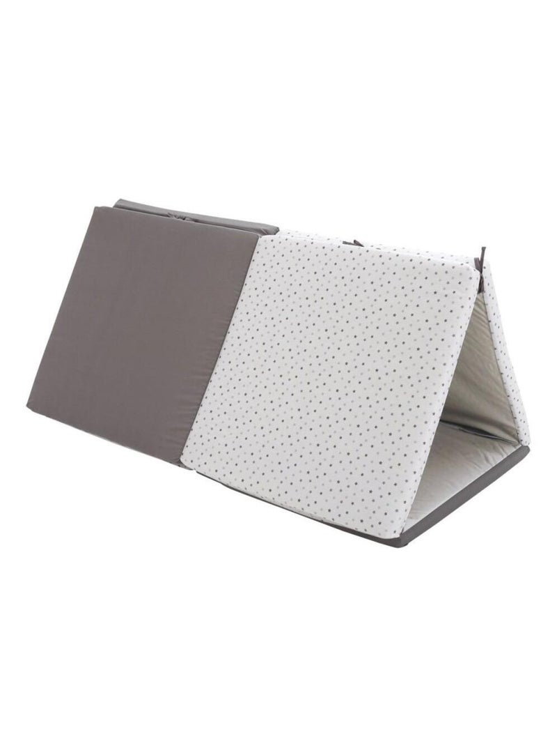 Candide - Maxi tapis de jeu b?b? Etoiles grises Blanc Gris - Kiabi