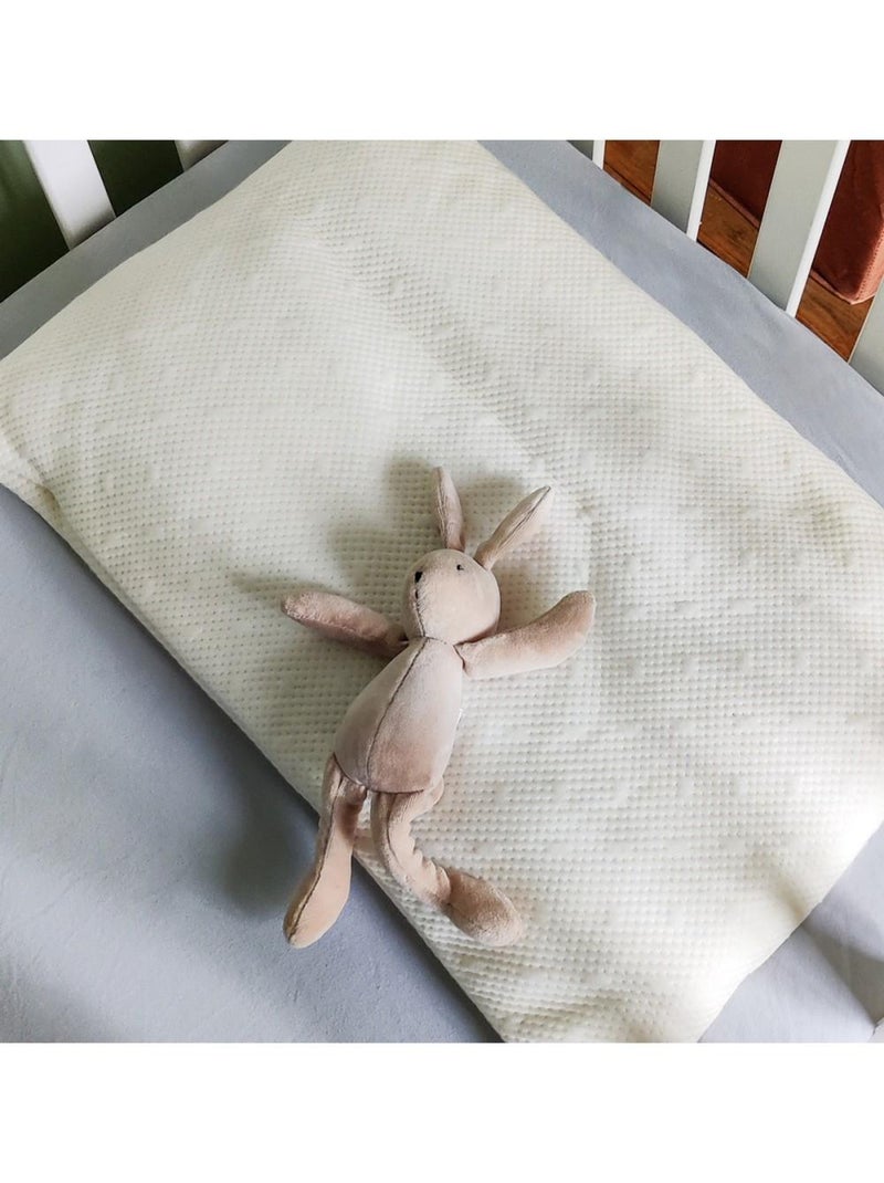 Candide - Oreiller enfant coton 40x60cm Beige - Kiabi