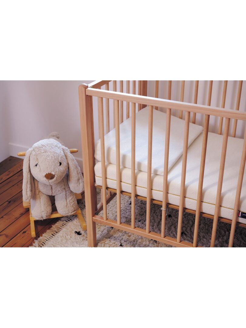Candide - Plan incliné 10° coton pour lit 60x120cm Blanc - Kiabi