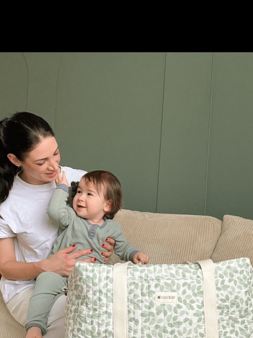 Candide - Sac à langer eucalyptus - Kiabi