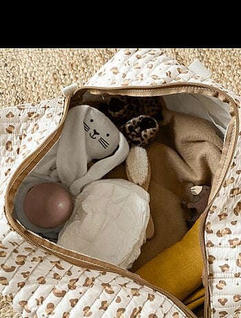 Candide - Sac à langer léopard