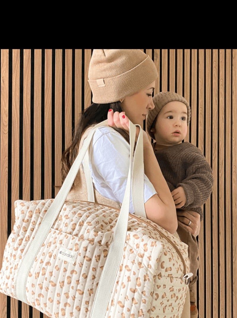 Candide - Sac à langer léopard Multicolore - Kiabi