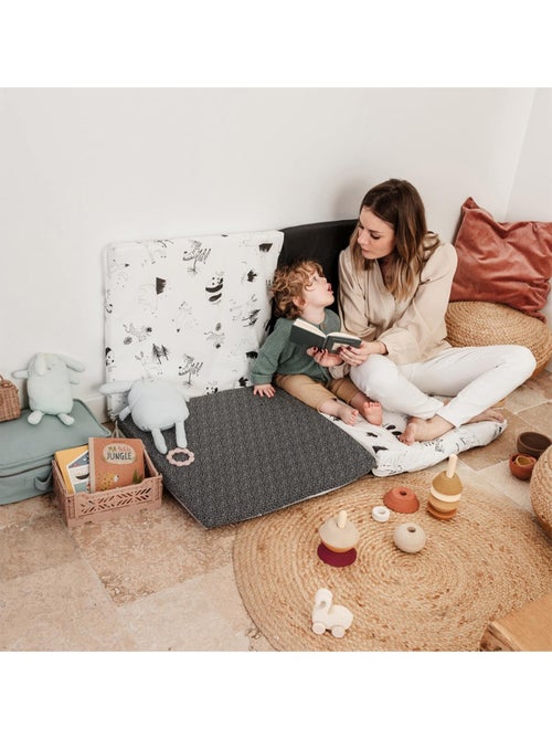 Candide - Tapis de jeu bébé  - 120x120x4cm - Kiabi