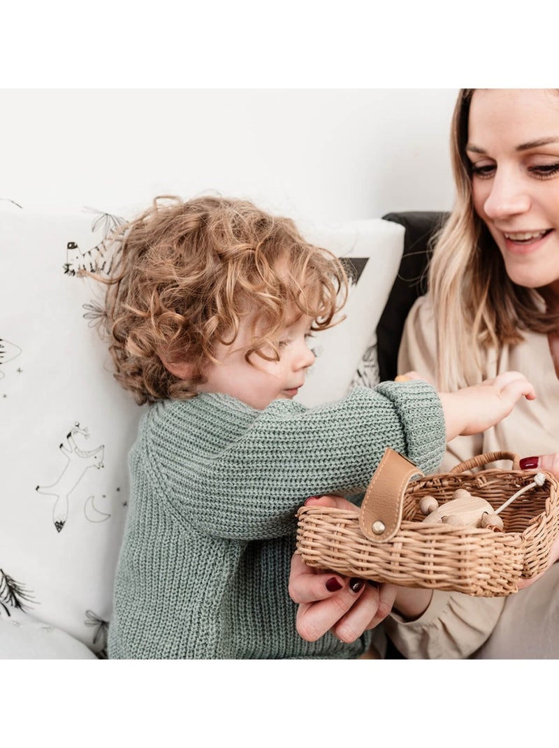 Candide - Tapis de jeu bébé  - 120x120x4cm Noir Blanc - Kiabi