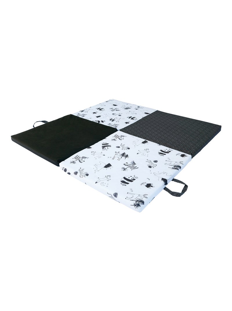 Candide - Tapis de jeu pliable 3 en 1 Noir - Kiabi