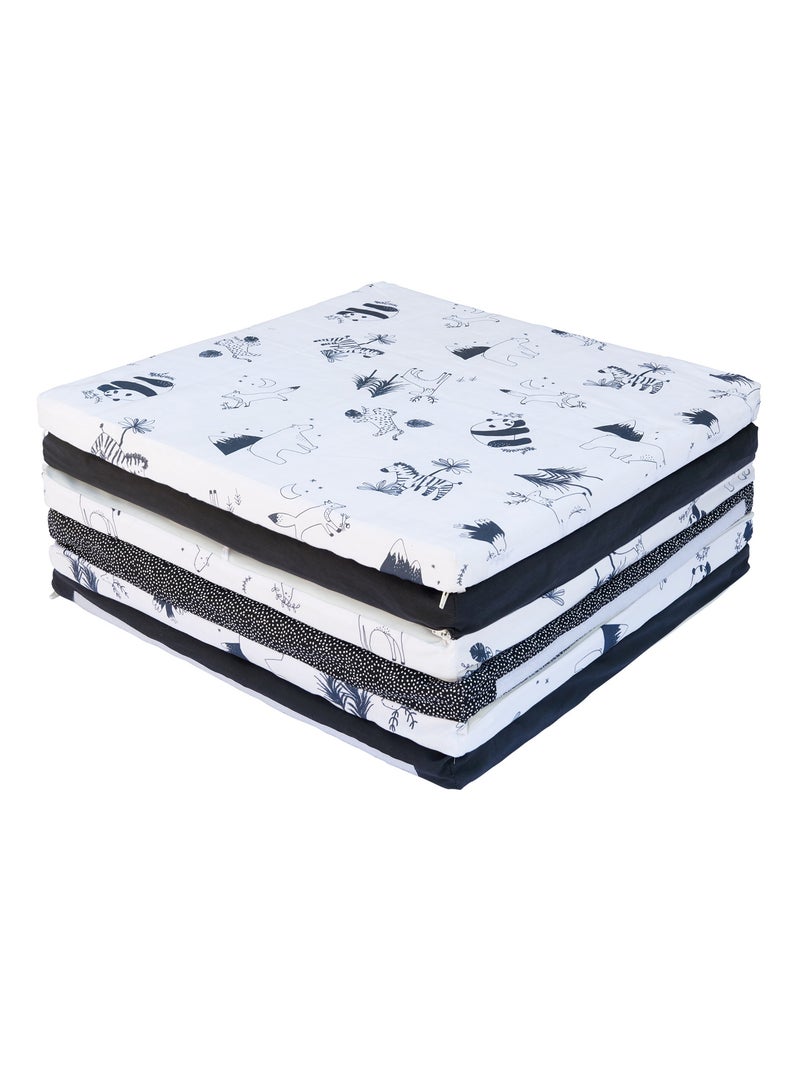 Candide - Tapis de jeu pliable XL Noir - Kiabi