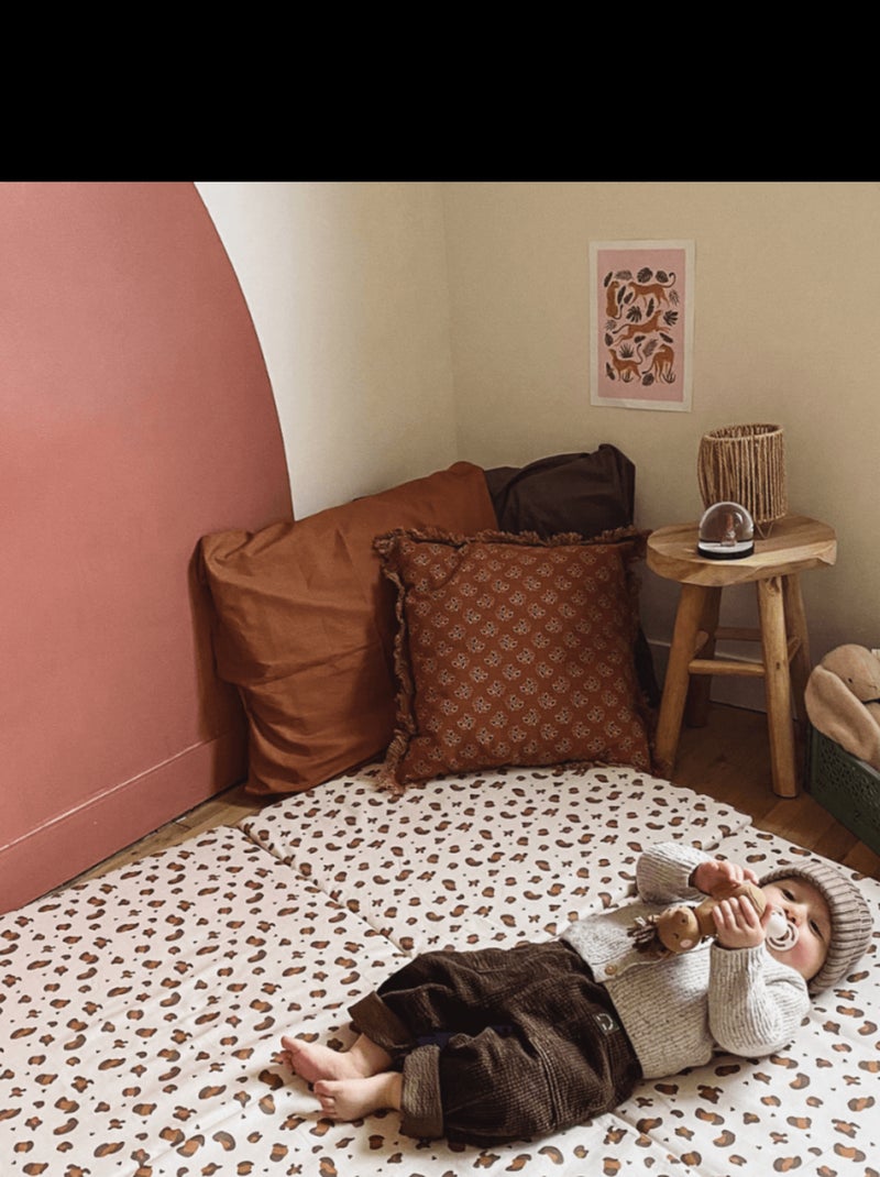 Candide - Tapis de motricité - Léopard Multicolore - Kiabi